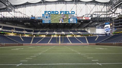 Detroit Lions Putting Ford Field Upgrades Into Place - Football Stadium ...