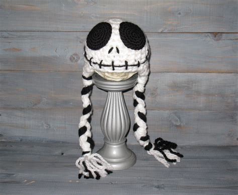 Newborn Jack Skellington Crochet Hat Nightmare Before Etsy