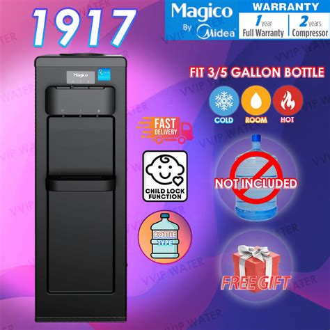 Magico By Midea S Hot Warm Cold Bottlo Type Water Dispenser Floor Standing Compressor