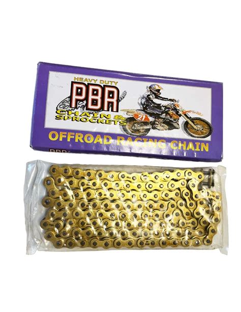 Catena Pbr Passo Maglie Colore Oro