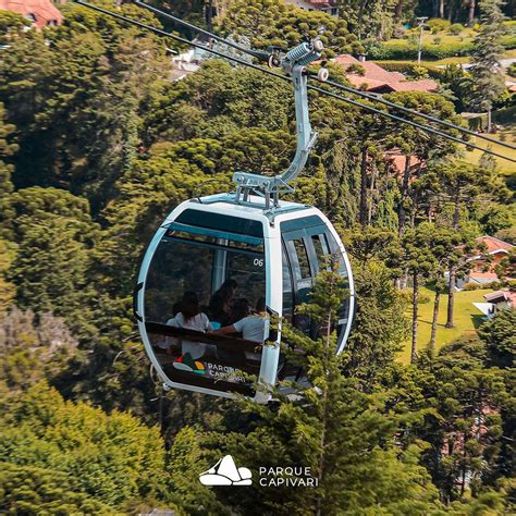 Teleférico Parque Capivari Campos do Jordão SP Guia Paulistinha