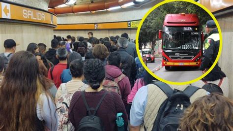 C Mo Va El Metro Y Metrob S De La Cdmx Hoy Lunes De Agosto De