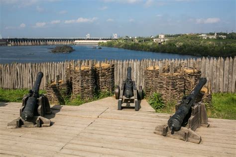 Zaporizhia - Ukraine, MAY 02, 2015: the Wooden Protective ...