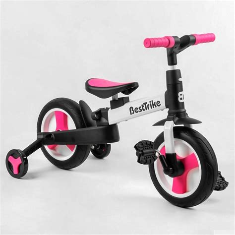 Велосипед трансформер best trike c родительской ручкой арт. 55475 топ ...