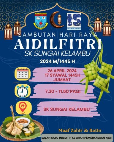 Buku Program Sambutan Hari Raya Aidilfitri Sk Sg Kelambu Sk Sg