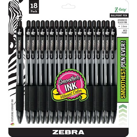 Zebra Z Grip Retractable Ballpoint Pens Zerbee