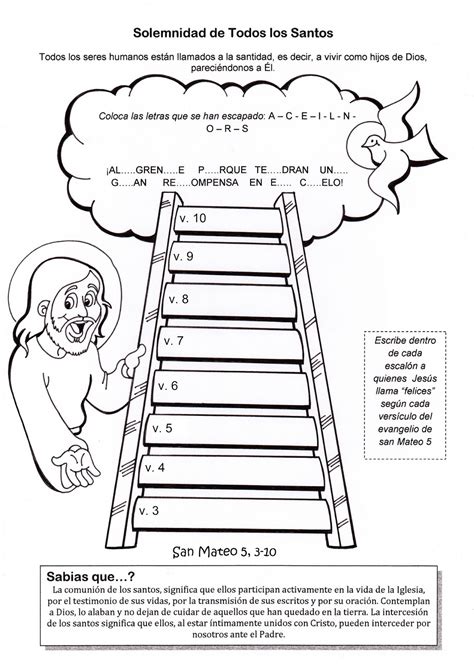 La Catequesis El Blog De Sandra Recursos Catequesis Todos Los Santos