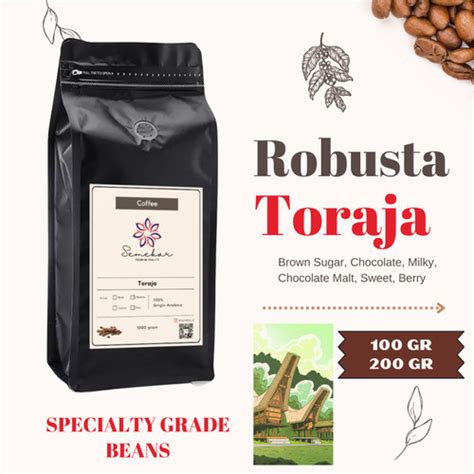 Promo Kopi Robusta Toraja Biji Bubuk Origin Roasted Coffee Asli