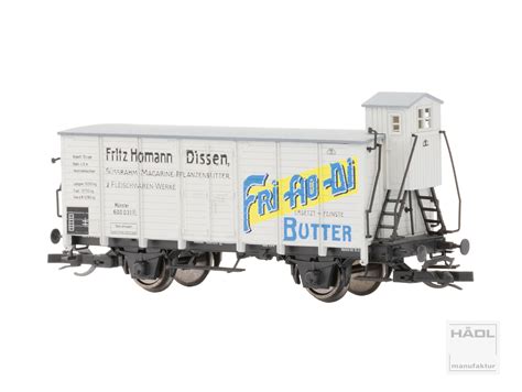 Modellbahnshop Remscheid 113950 02 Hädl TT gedeckter Güterwagen