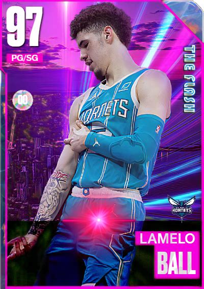 NBA 2K23 2KDB Custom Card THE FLASH LAMELO