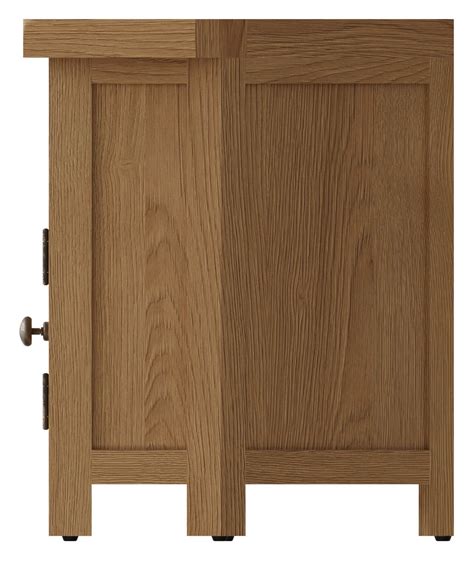 Norfolk Oak Corner Tv Unit Aldiss Oak Furniture