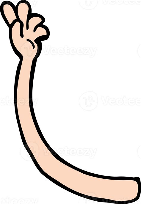 Cartoon Arm Gesture 38343519 Png