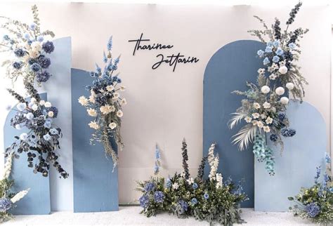 Blue Wedding Decorations Blue Wedding Flowers Engagement Decorations