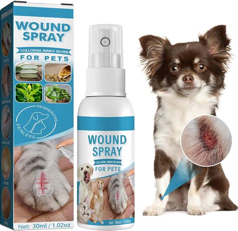 Spray Para Heridas Para Mascotas Promueve La Curaci N De La Piel En