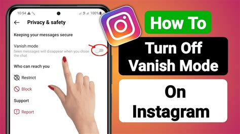 How To Turn Off Vanish Mode On Instagram Instagram Vanish Mode