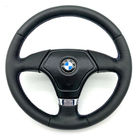 Lederlenkrad Bmw E E E E Z Mit Airbag Silv Ebay