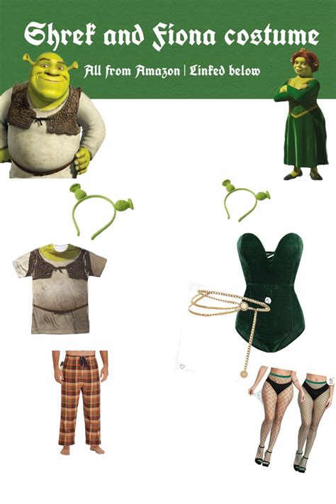 Couple Shrek And Fiona Costume Artofit