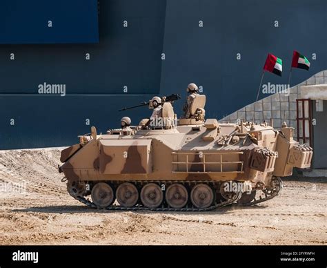 Abu Dhabi Uae Feb Fnss Acv Apc Armoured Personnel