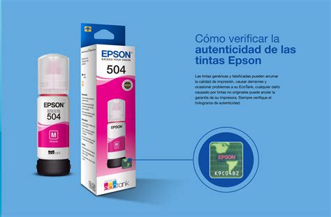 Epson Botella De Tinta Cyan Ml Refill Para Impresora L T Al