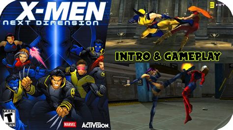 X Men Next Dimension Intro Gameplay Gamecube Hd Youtube