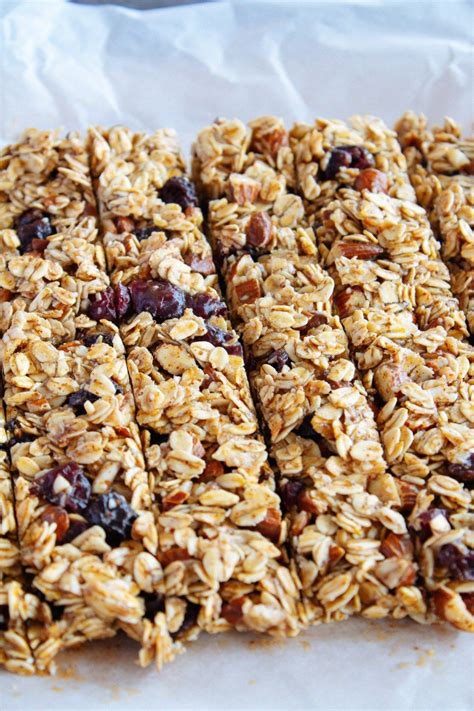 Homemade Breakfast Granola Bars Artofit