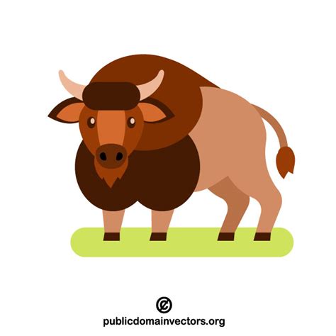 Animal Clipart Buffalo