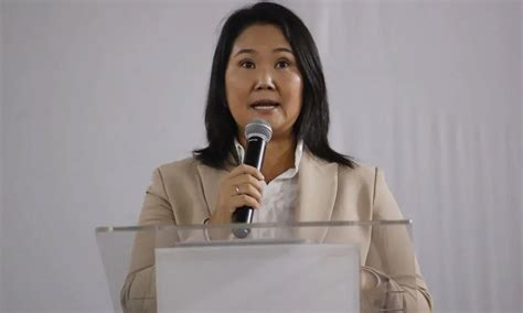 Keiko Fujimori Revocan Impedimento De Salida Del País En Su Contra