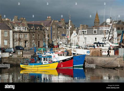 Harbour And Old Town Fraserburgh Aberdeenshire Scotland Great