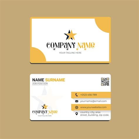 Premium Vector Modern Business Card Creative And Clean Business Card