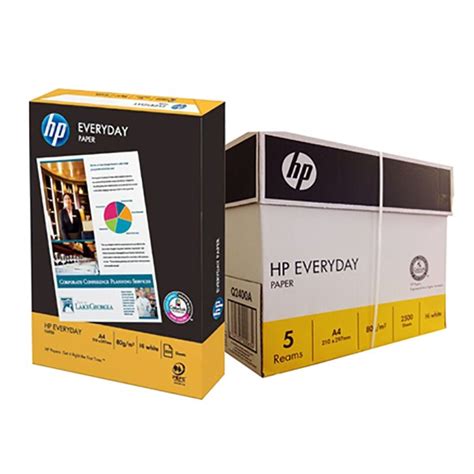 Buy Hp Everyday Photocopy Paper 80gsm A4 Ream500s Online Aed175