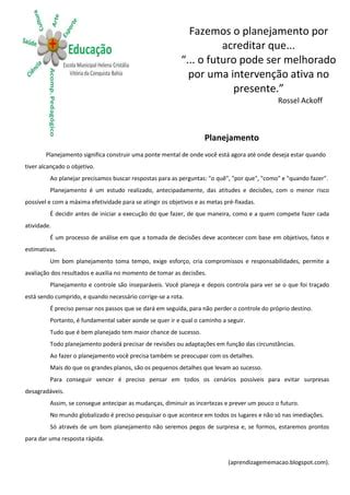 Planejamento Reflex O Pdf