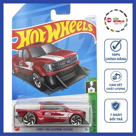 Xe M H Nh Hot Wheels Basic B N T I Ford F Lightning Custom Htb Shopee Vi T Nam