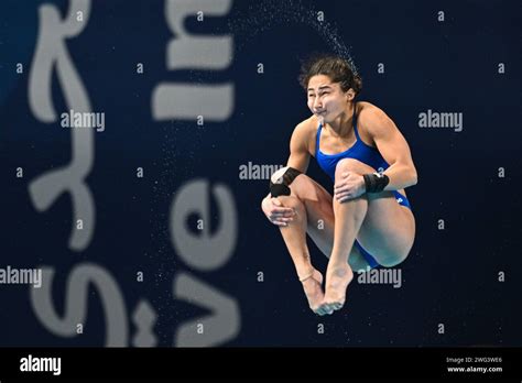 Doha Qatar Nd Feb Maha Eissa Of Egypt Competes During The