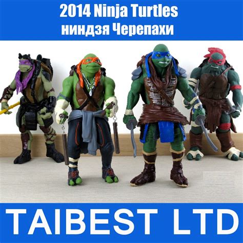 Купить Черепашки-ниндзя черепахи tmnt подростковой ПВХ действий рисунок ...