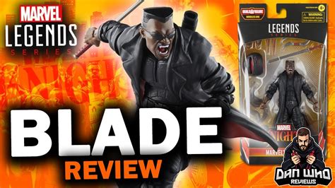 Marvel Legends Blade Marvel Knights Wave Mindless Ones Baf Review