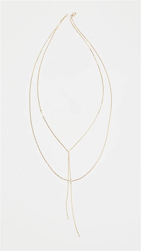 LANA 14k Nude Malibu Blake Necklace SHOPBOP
