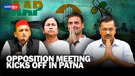 Opposition Meet In Patna Leaders Arrive In Patna To Discuss 2024