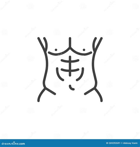 Muscular Man Torso Bodybuilder Is Posing In The Colorful Neon Light With Naked Muscular Torso