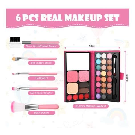 Maquillage Enfant Jouet Filles Kit De Coffret Maquillage Enfant