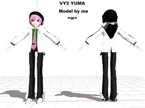 MMD Model Unfinished - Yuma VY2 by MMD-Yuma on DeviantArt