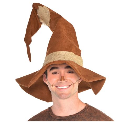 Amscan Scarecrow Hat Halloween Costume Accessories for Adults, One Size - Walmart.com - Walmart.com