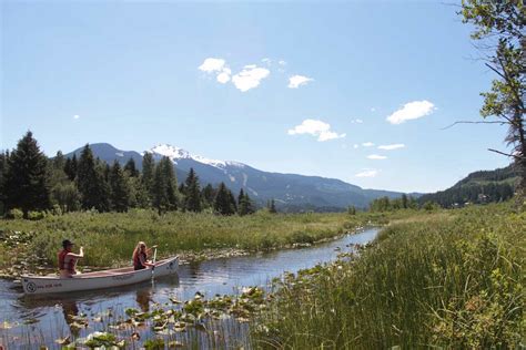 Canoe Tours Canadian Wilderness Adventures Whistler Bc