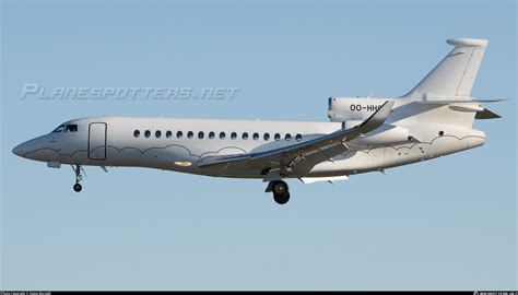 Oo Hho Abelag Aviation Dassault Falcon X Photo By Demo Borstell Id