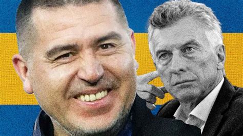 Los ánimos Están Alborotados Riquelme Y Macri Chocan Por Las