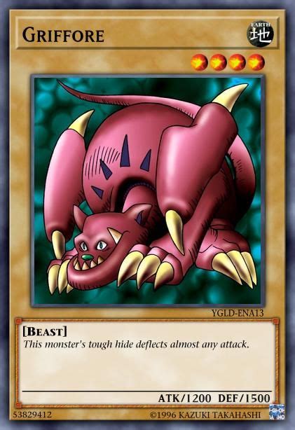 Griffore Card Information Yu Gi Oh Database Custom Yugioh Cards