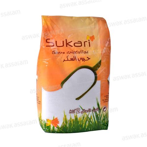 SUCRE CRISTALISE 2KG SUKARI Aswak Assalam