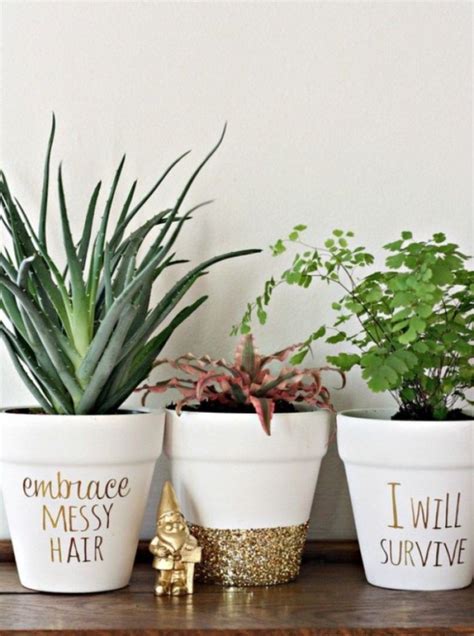 46 Flower Pot Decoration Ideas That You Can Try In Your Home