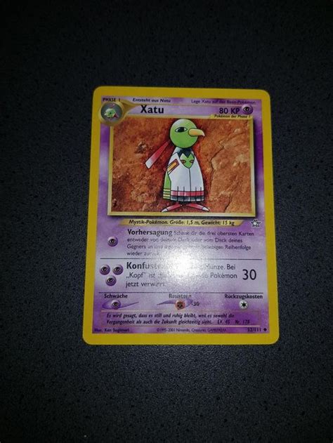 Pokemon Neo Genesis Card Kaufen Auf Ricardo