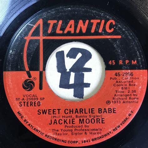 Yahoo Jackie Moore Sweet Charlie Babe Vg