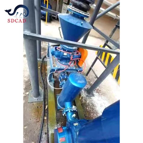 Sdcad 15m Conveying Distance Pump Pneumatic Air Conveyor Grain Pneumatic Conveying System